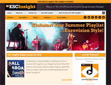 Tablet Screenshot of escinsight.com